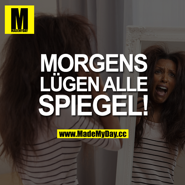 MORGENS LÜGEN ALLE SPIEGEL!
