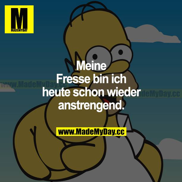 Meine Fresse bin ich heute schon wieder anstrengend.