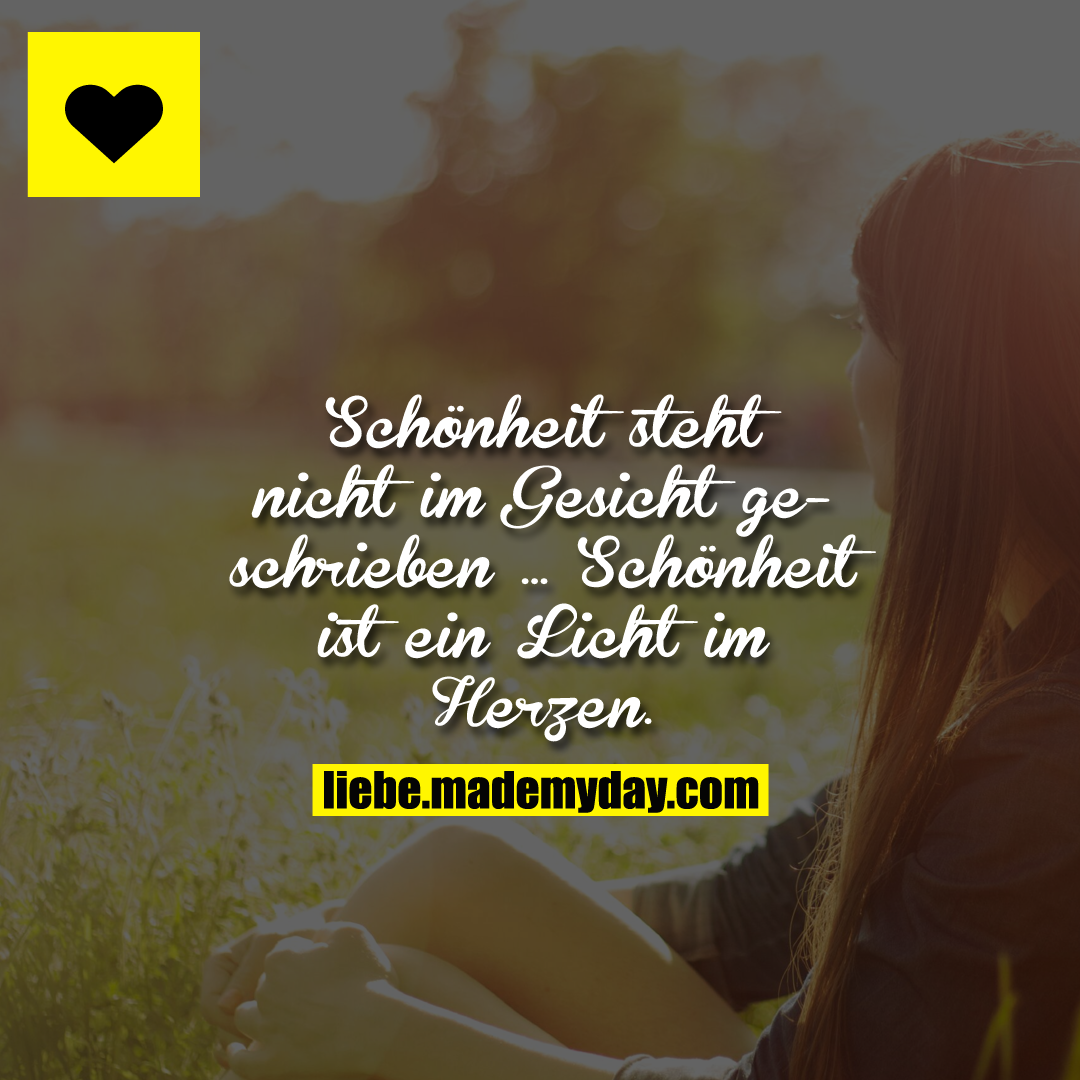 Schonheit Steht Nicht Im Gesicht Made My Day