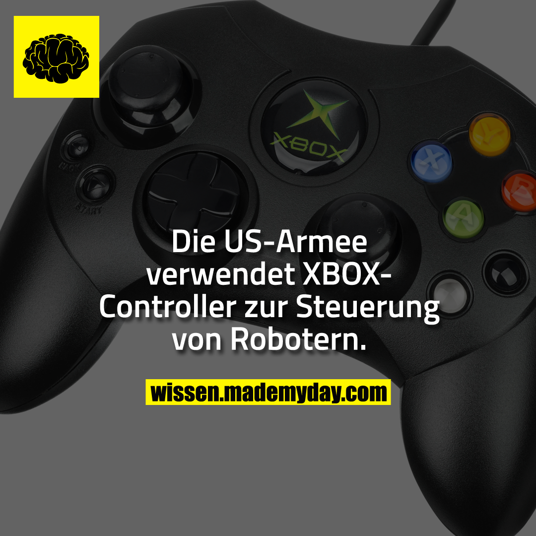 Die US-Armee verwendet XBOX-Controller zur Steuerung von Robotern.