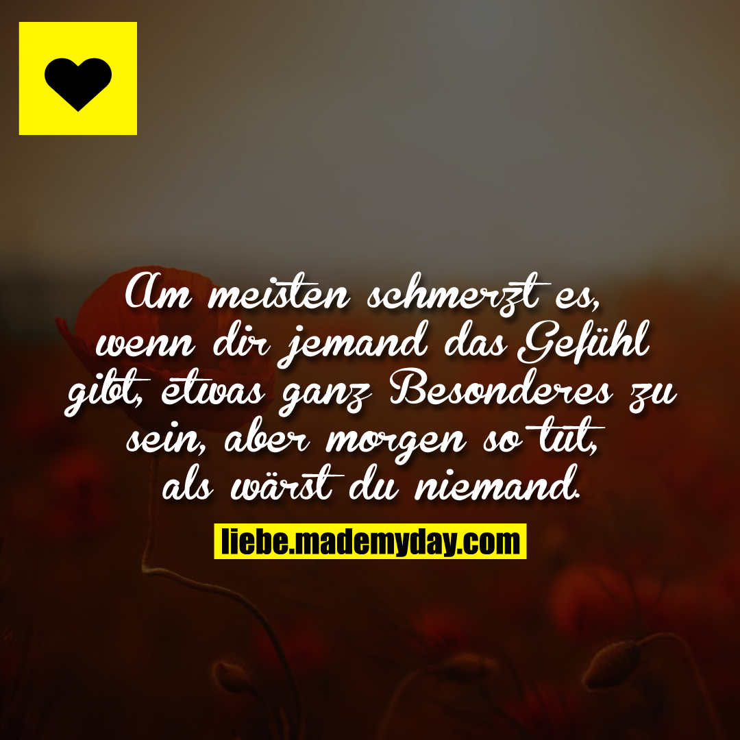 Am meisten schmerzt es, wenn Made My Day