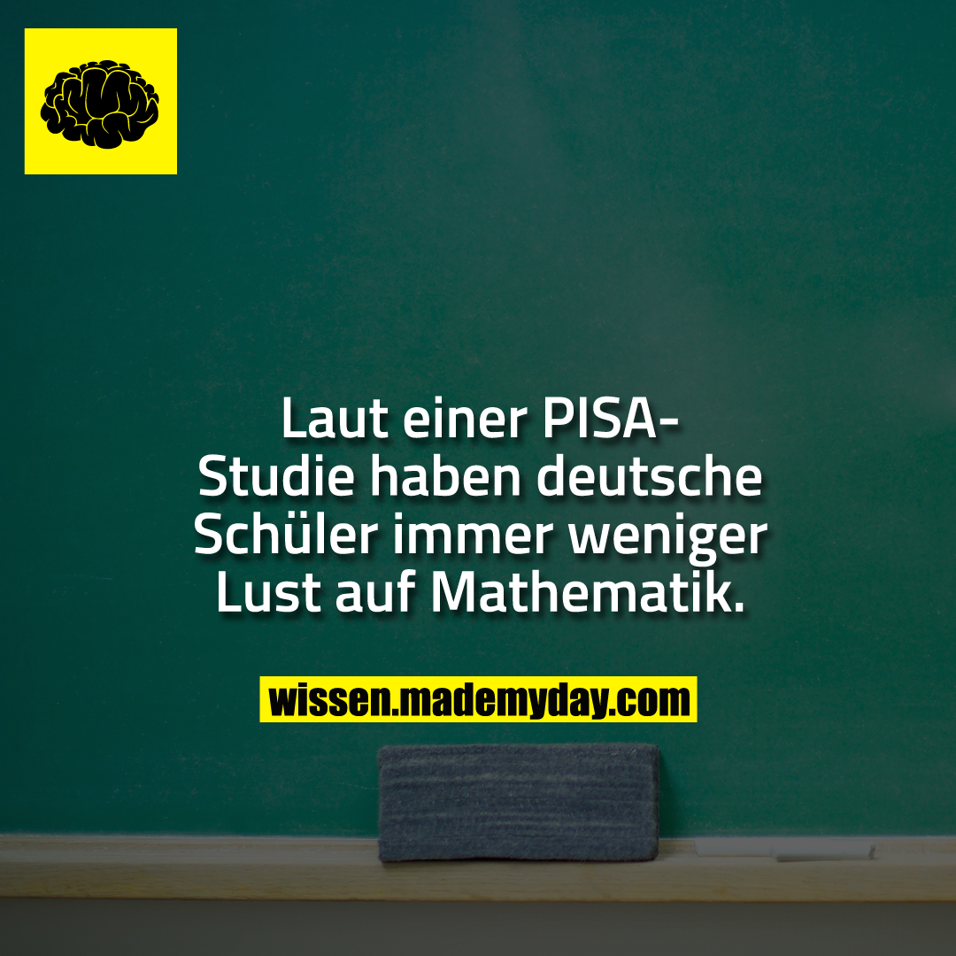 Laut einer PISA-Studie haben deutsche Schüler immer weniger Lust auf Mathematik.