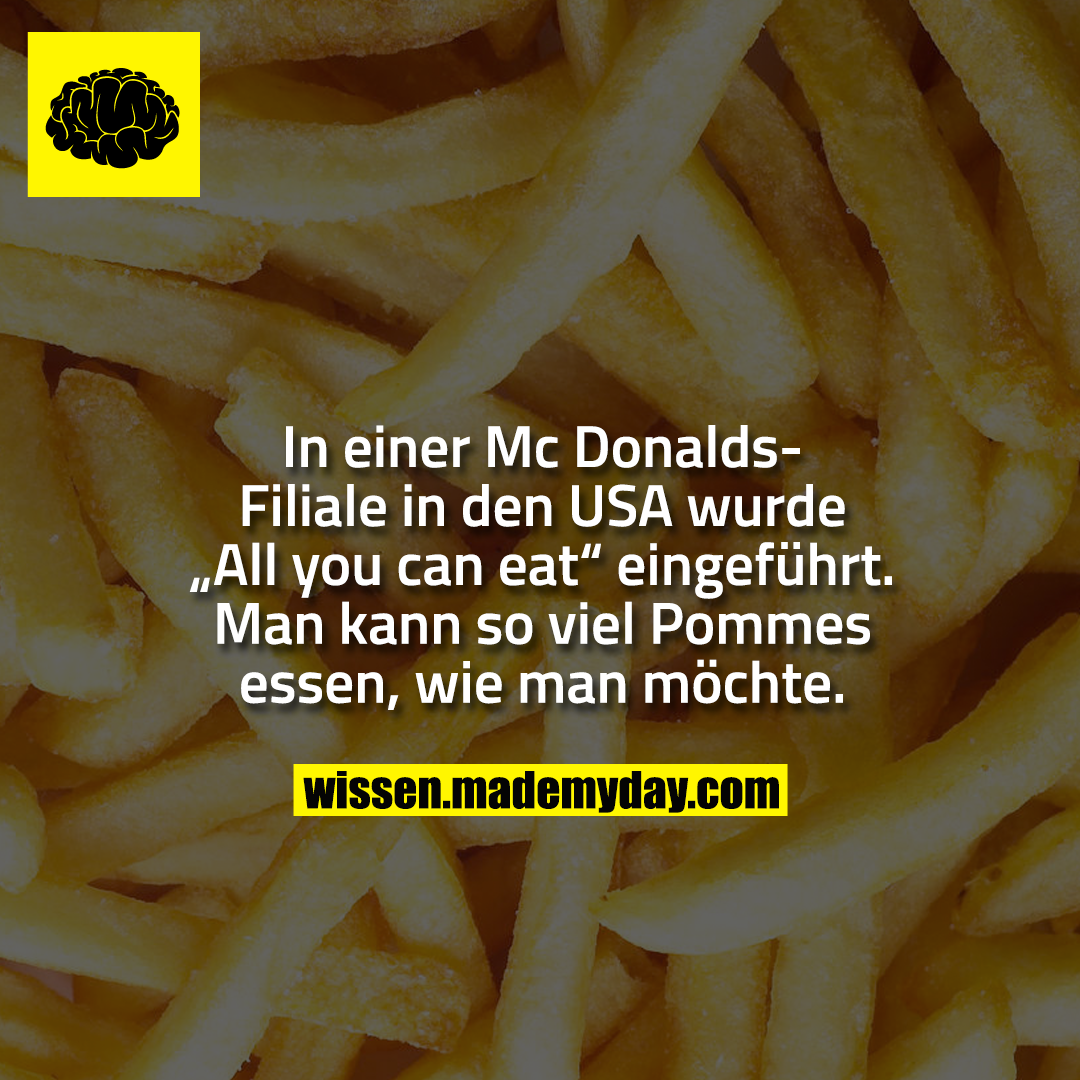 In Einer Mc Donalds Filiale In Made My Day