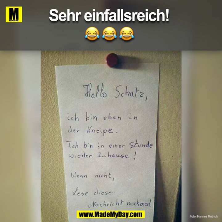 Sehr einfallsreich! ????????????<br />
