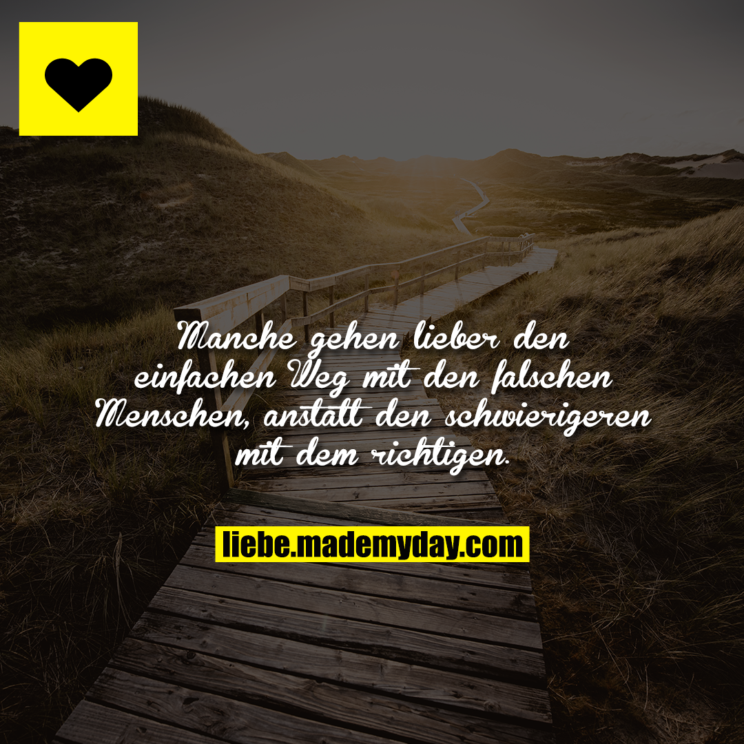 Manche gehen lieber den einfachen Made My Day