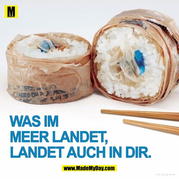 Was im Meer landet, landet auch in dir!