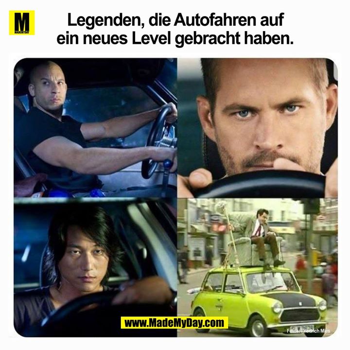 Legenden, die Autofahren auf ein neues Level gebracht haben.