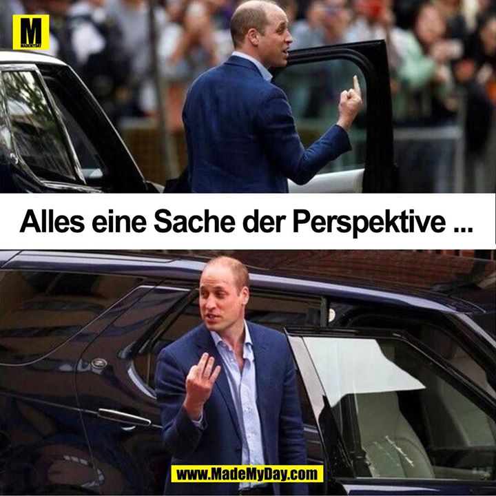 Alles eine Sache der Perspektive ... 
