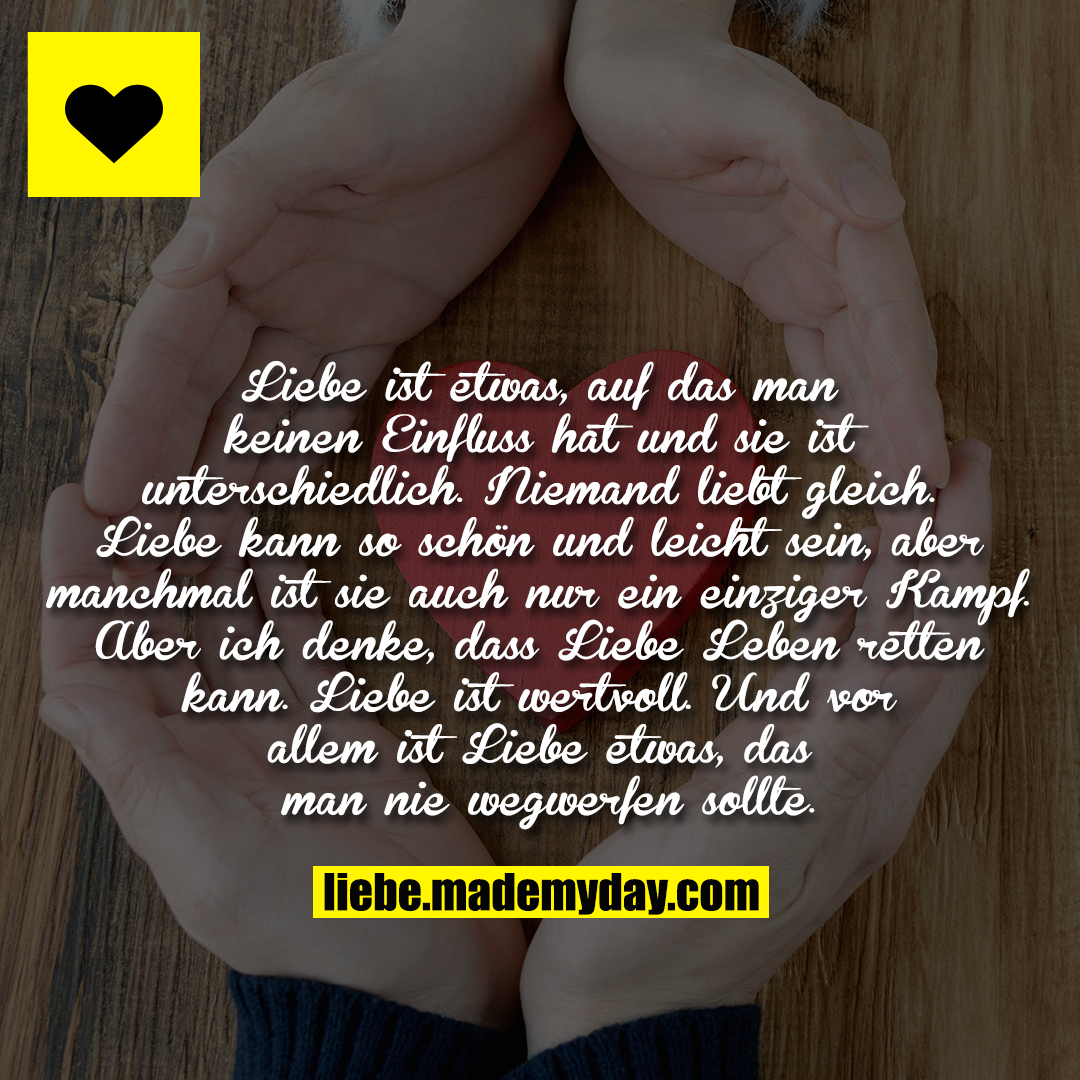 Liebe Ist Etwas Auf Das Made My Day 1564