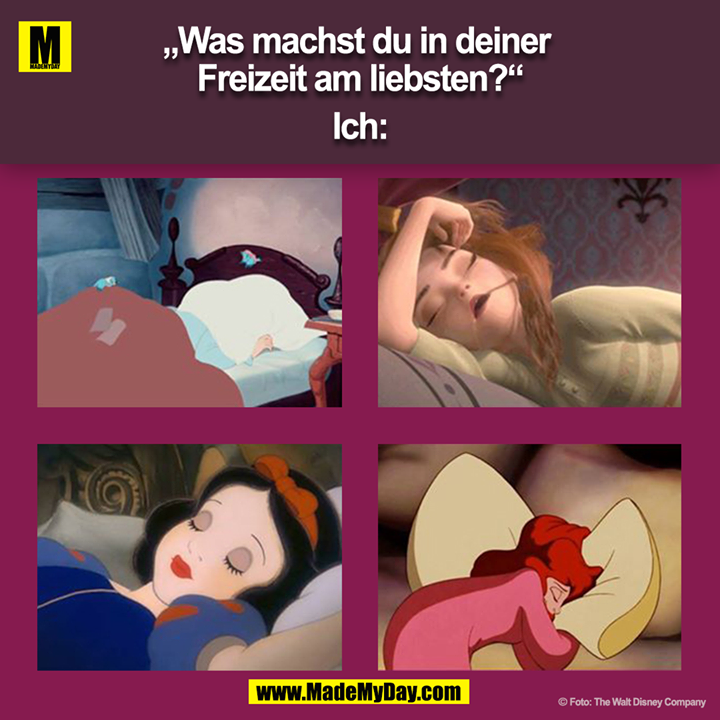 „Was machst du in deiner Freizeit am liebsten?“<br />
<br />
Ich:<br />

