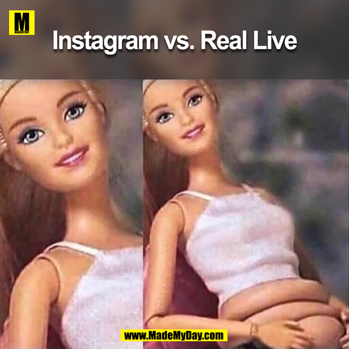 Instagram vs. Real Life