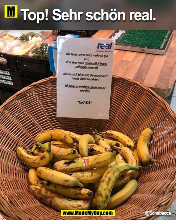 Top! Sehr schön real.