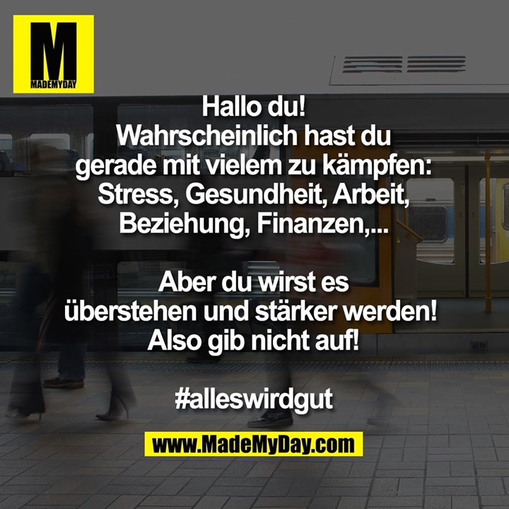 #alleswirdgut