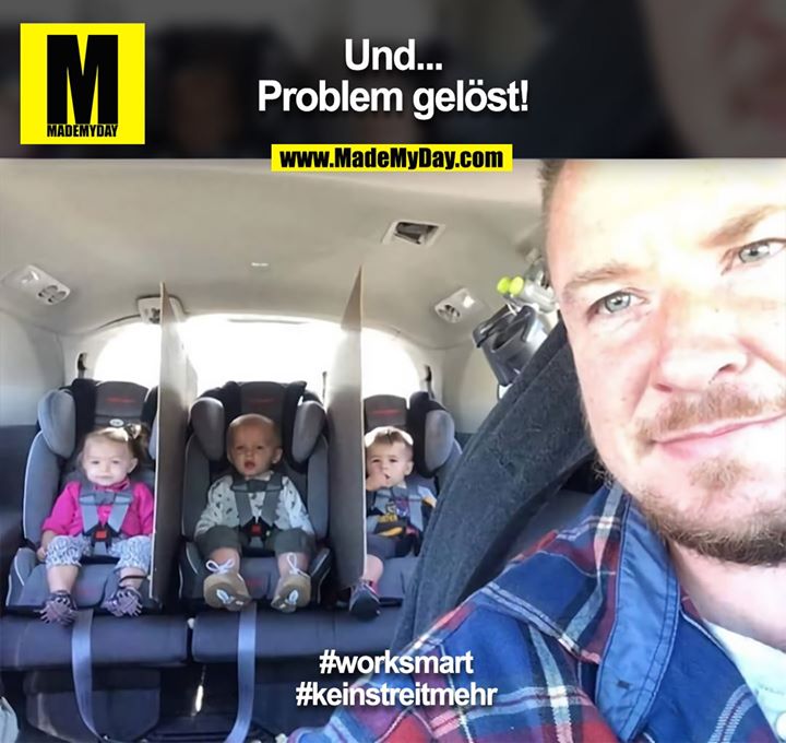 Und...<br />
Problem gelöst!<br />
<br />
#worksmart<br />
#keinstreitmehr