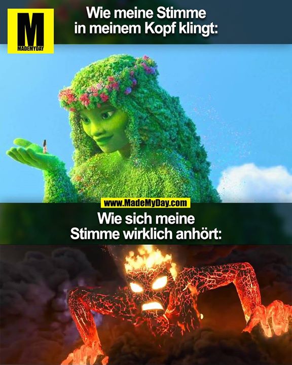Wie meine Stimme<br />
in meinem Kopf klingt:<br />
Wie sich meine<br />
Stimme wirklich anhört: