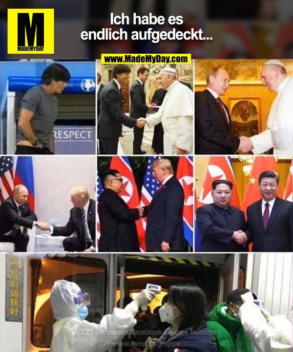 Ich habe es<br />
endlich aufgedeckt...