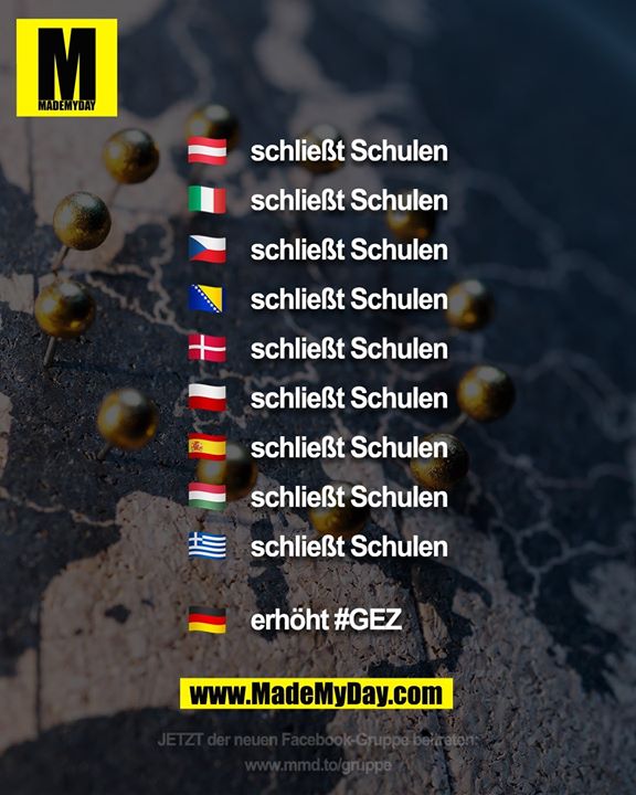 schließt Schulen<br />
schließt Schulen<br />
schließt Schulen<br />
schließt Schulen<br />
schließt Schulen<br />
schließt Schulen<br />
schließt Schulen<br />
schließt Schulen<br />
schließt Schulen<br />
erhöht #GEZ