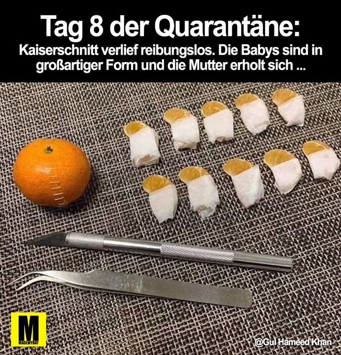 Was hast du für creative Ideen in der Quarantäne?
