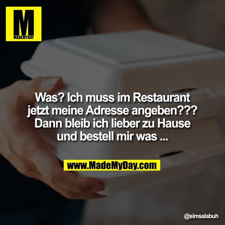 Was Ich Muss Im Restaurant Made My Day