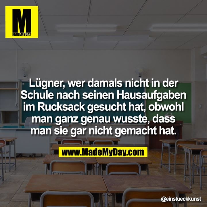 Lügner, wer damals nicht in Made My Day