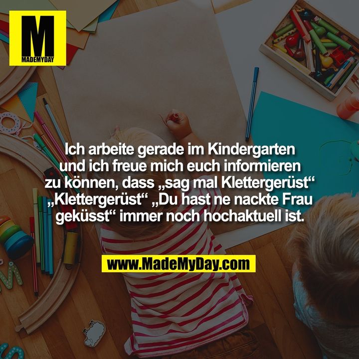 Witze kindergarten 54+ Kindergarten