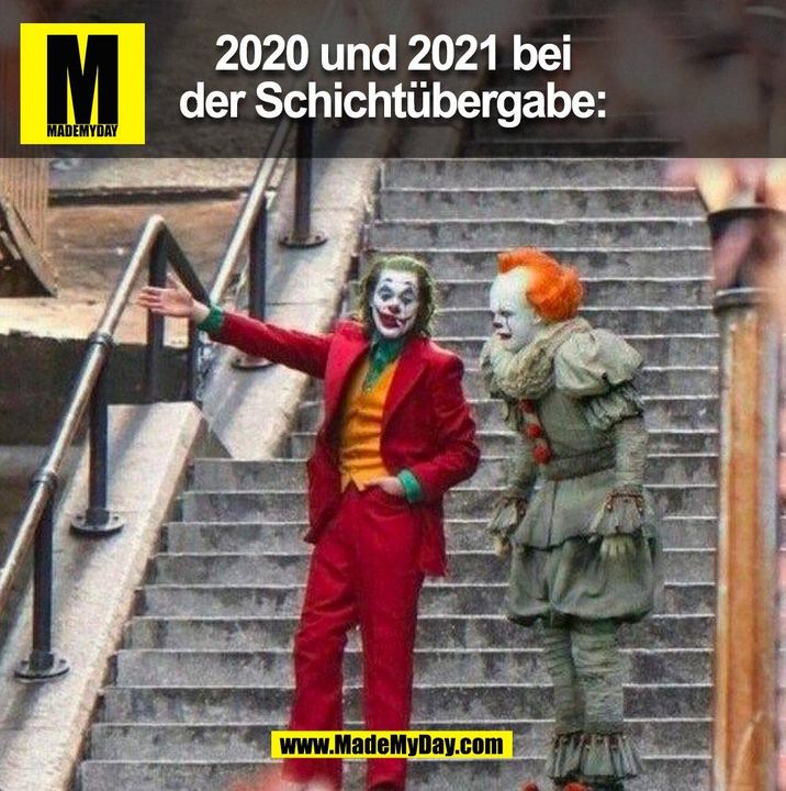 2020 und 2021 bei<br />
der Schichtübergabe: (BILD)