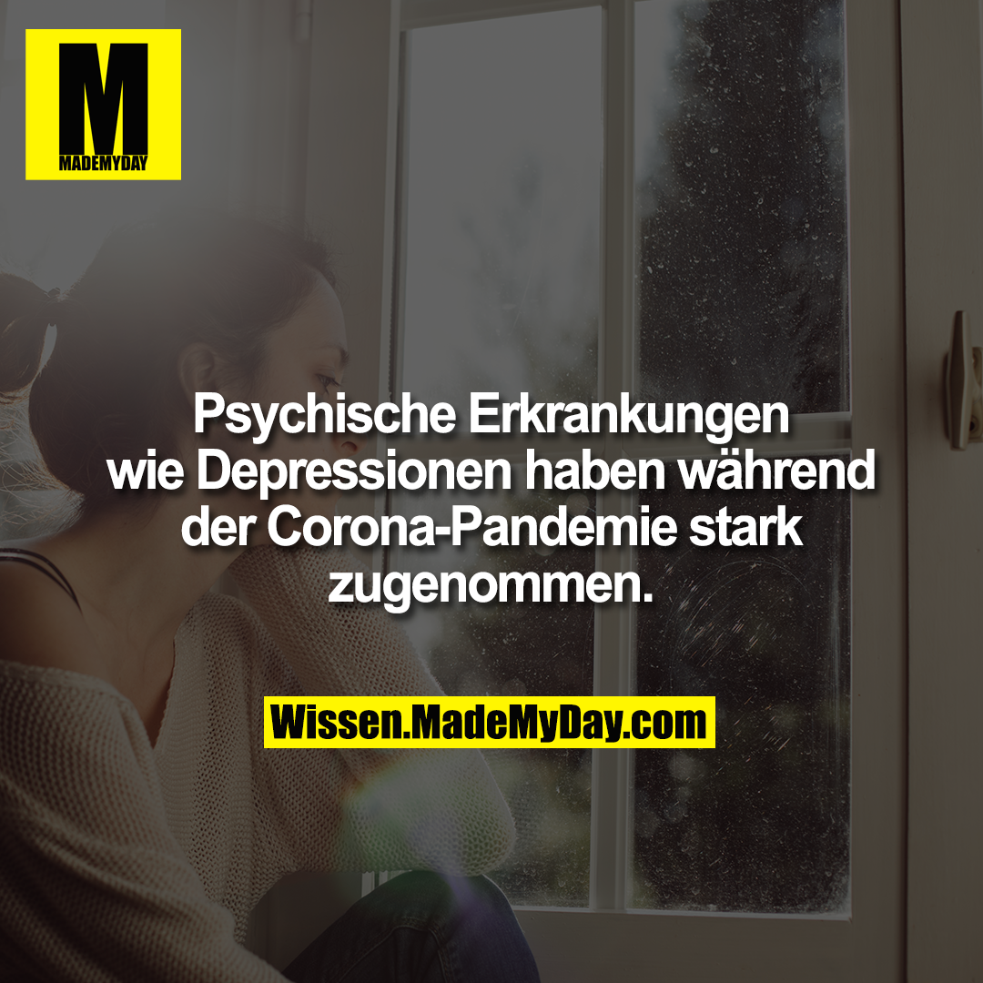Psychische Erkrankungen wie Depressionen haben während der Corona-Pandemie stark zugenommen.