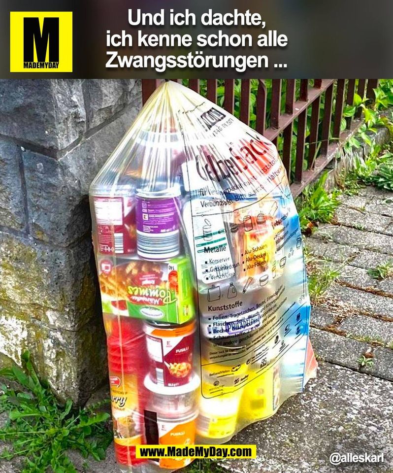 Und ich dachte,<br />
ich kenne schon alle<br />
Zwangsstörungen ... @alleskarl (BILD)