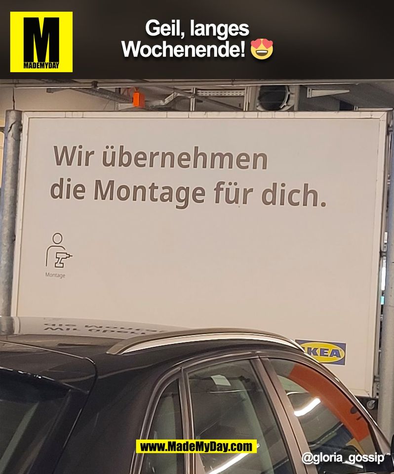Geil, langes Wochenende! 😍<br />
@gloria_gossip<br />
(BILD)