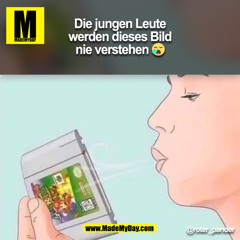 Die jungen Leute<br />
werden dieses Bild<br />
nie verstehen 😪<br />
@roter_pander<br />
(BILD)