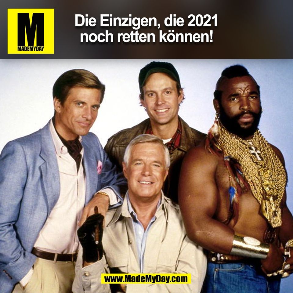 Die Einzigen, die 2021<br />
noch retten können!<br />
(BILD)