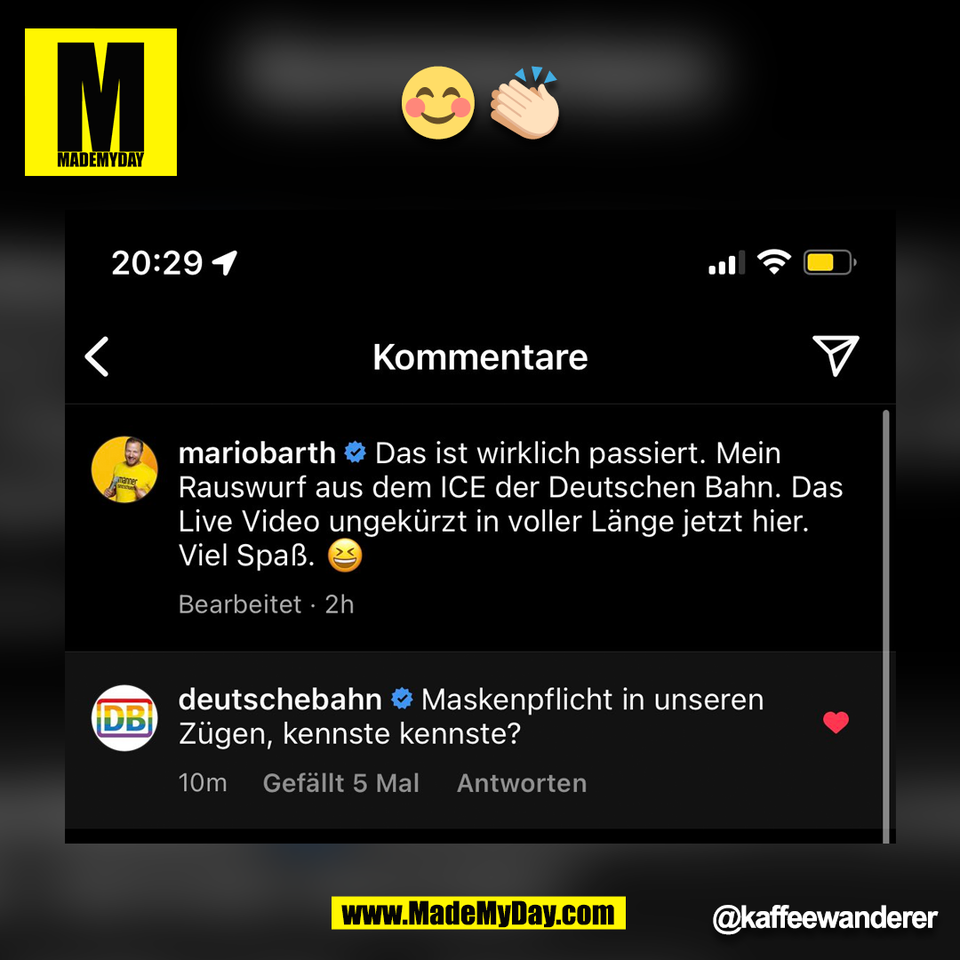 🥳👏🏻<br />
@kaffeewanderer<br />
(BILD)