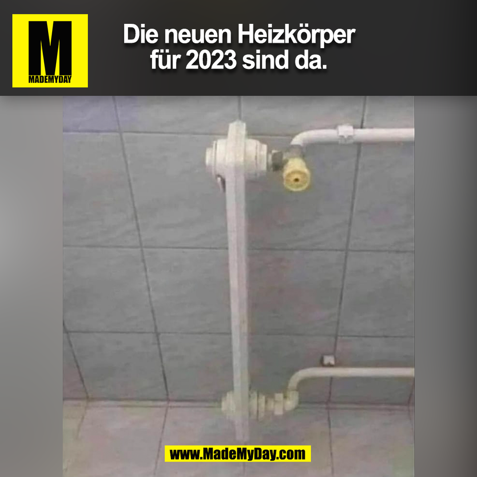 Die neuen Heizkörper<br />
für 2023 sind da.<br />
(BILD)