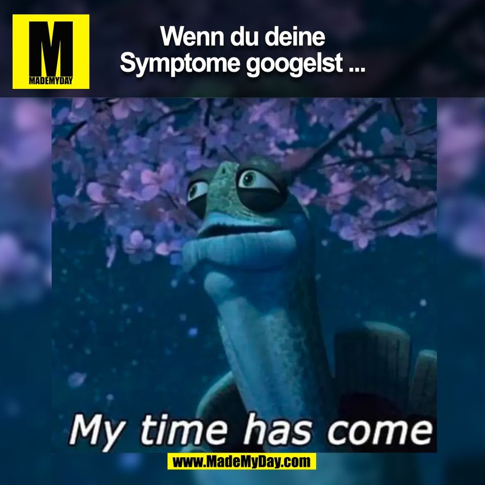 Wenn du deine<br />
Symptome googelst ...<br />
(BILD)