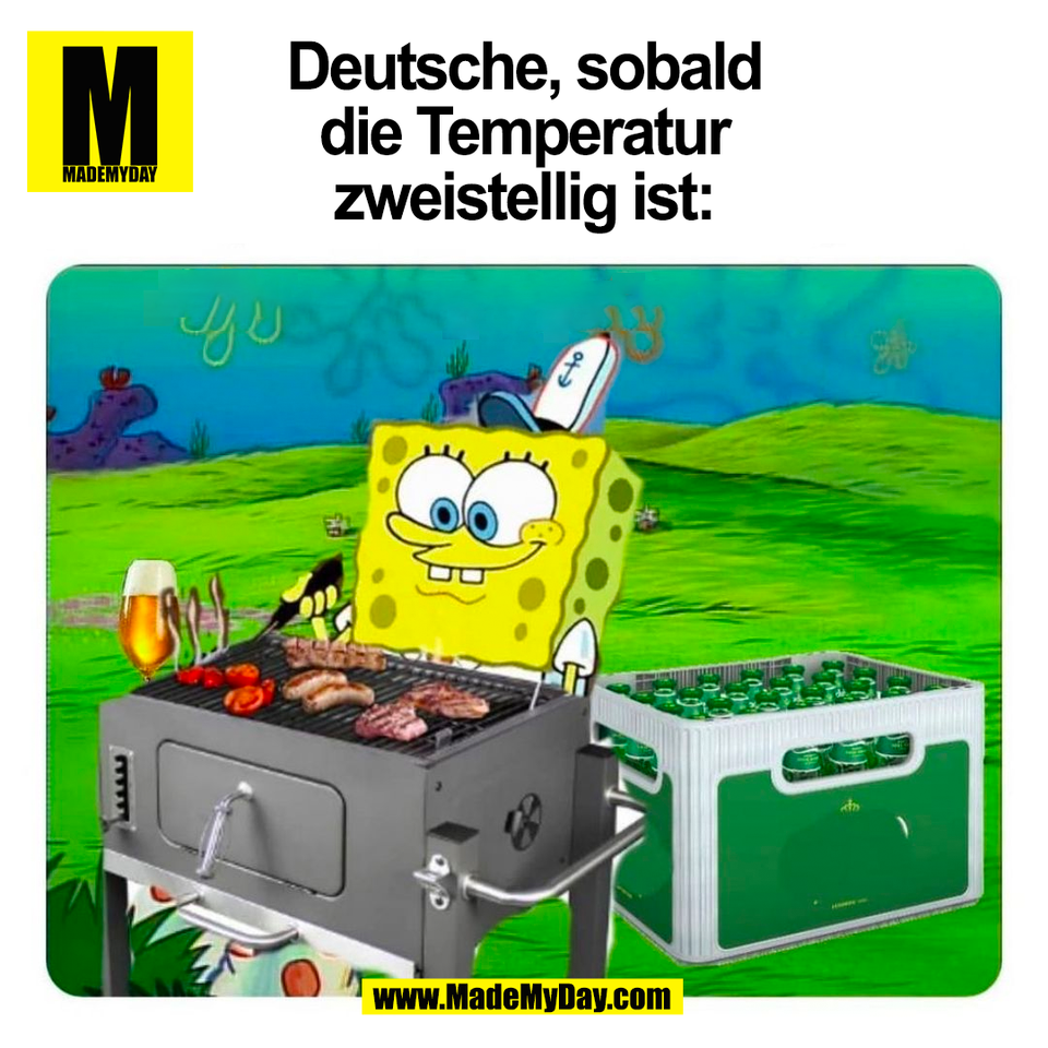 Deutsche, sobald<br />
die Temperatur<br />
zweistellig ist:<br />
(BILD)