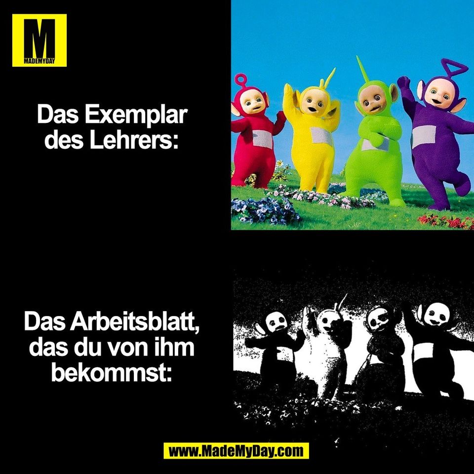 Das Exemplar<br />
des Lehrers:<br />
<br />
Das Arbeitsblatt,<br />
das du von ihm<br />
bekommst:<br />
<br />
(BILD)