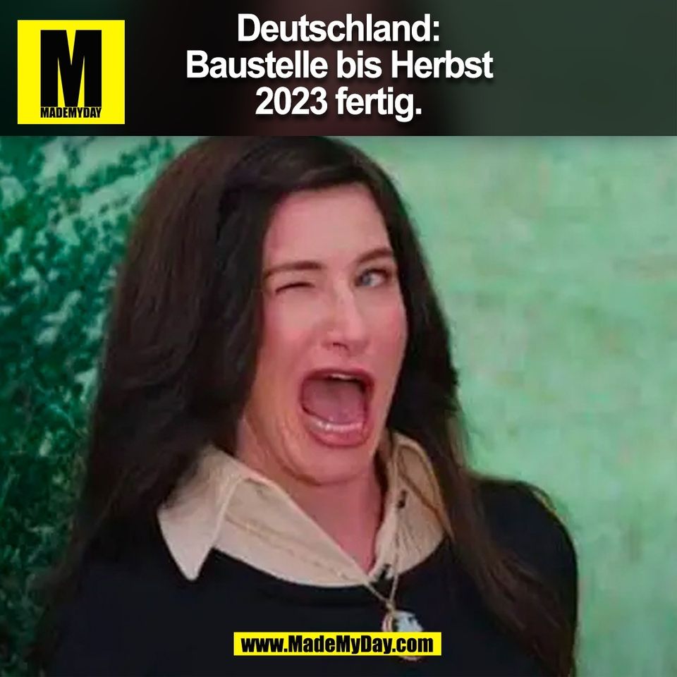 Deutschland:<br />
Baustelle bis Herbst<br />
2023 fertig.<br />
(BILD)