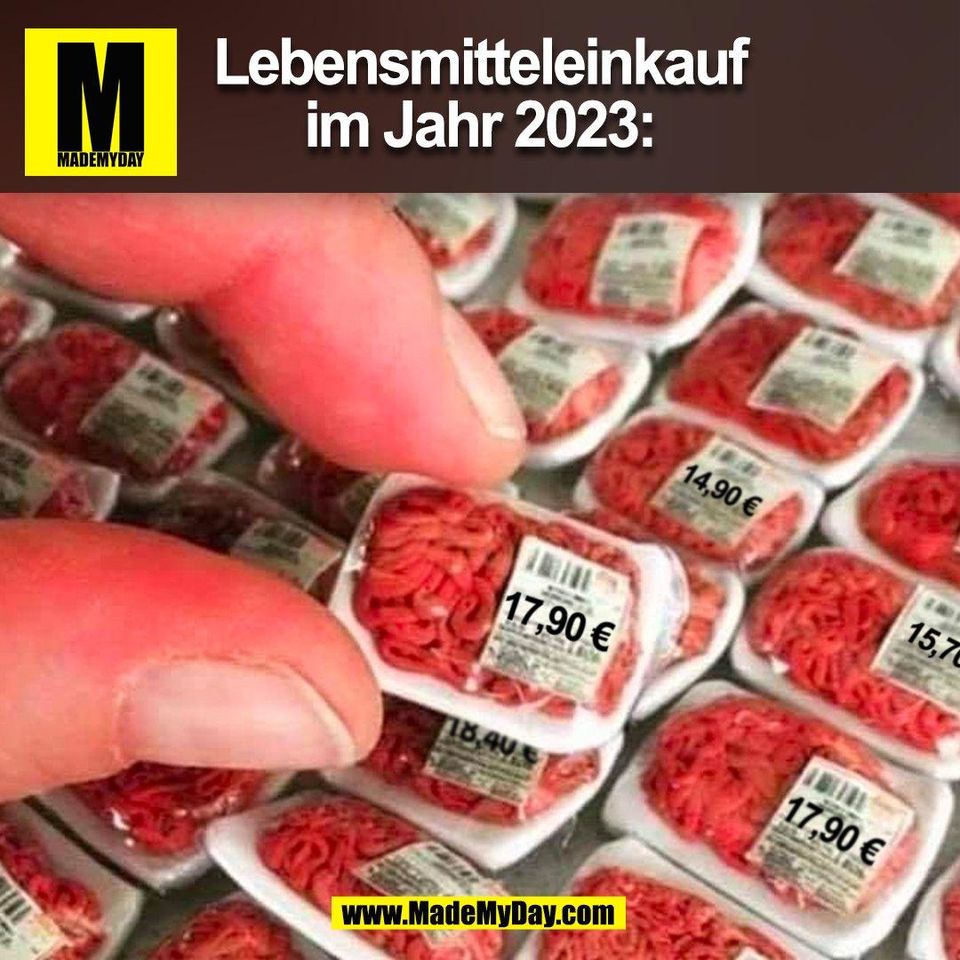 Lebensmitteleinkauf<br />
im Jahr 2023:<br />
(BILD)