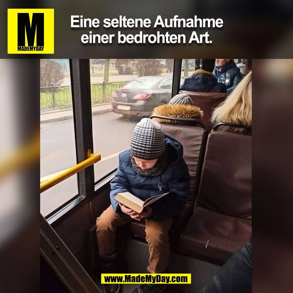 Eine seltene Aufnahme einer bedrohten Art.<br />
(BILD)