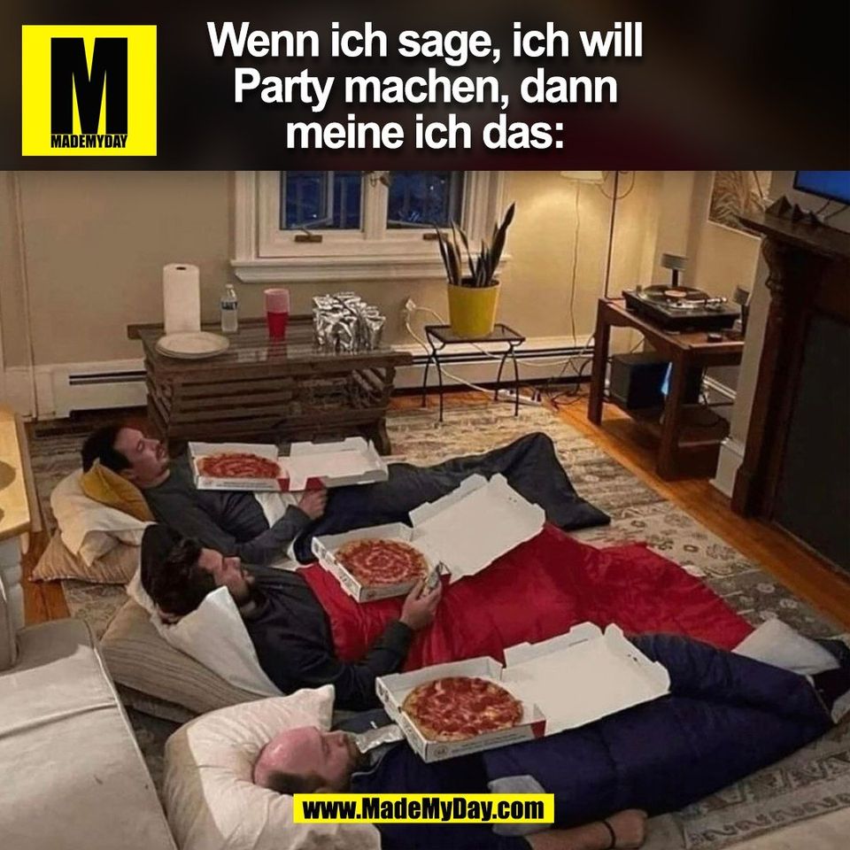 Wenn ich sage, ich will<br />
Party machen, dann<br />
meine ich das:<br />
(BILD)