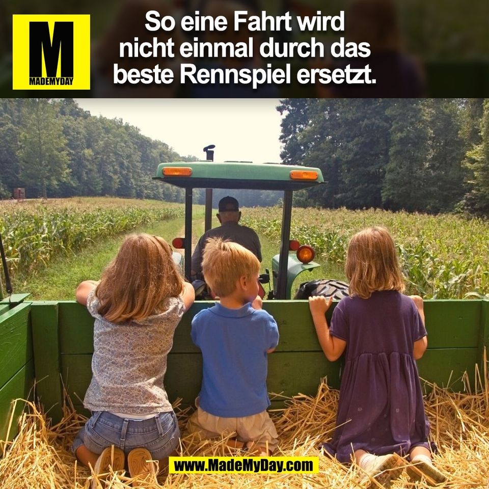 So eine Fahrt wird<br />
nicht einmal durch das<br />
beste Rennspiel ersetzt.<br />
(BILD)