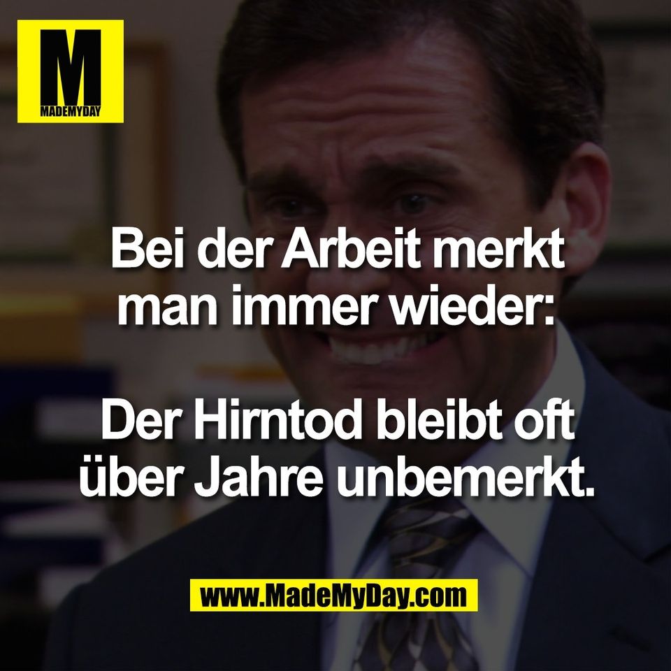 Bei der Arbeit merkt<br />
man immer wieder:<br />
<br />
Der Hirntod bleibt oft<br />
über Jahre unbemerkt.