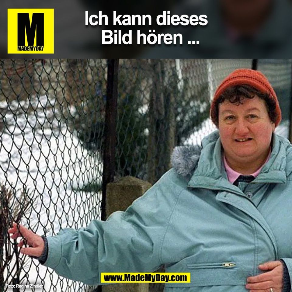 Ich kann dieses<br />
  Bild hören ...<br />
(BILD)