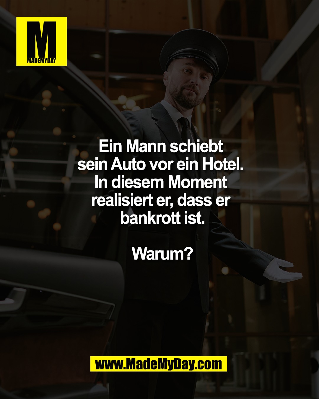 Wer kennt die Situation? (Tipp: Es passiert oft am Wochenende). Nur falsche Antworten! &eth;&Yuml;&lsquo;&Dagger;