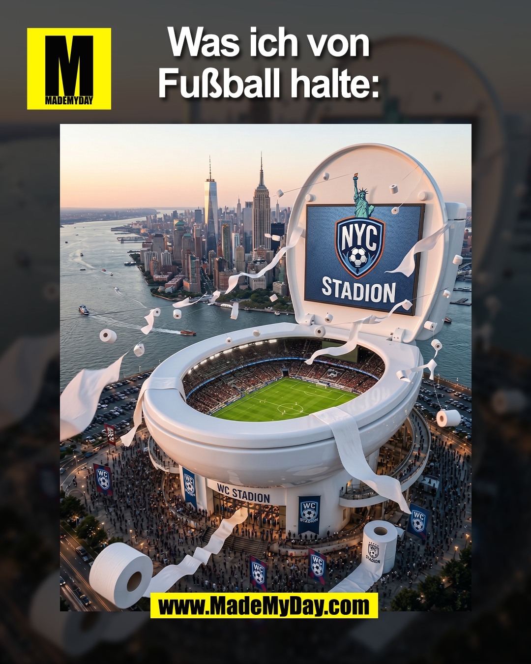 Was ich von<br />
Fu&szlig;ball halte:<br />
(BILD)