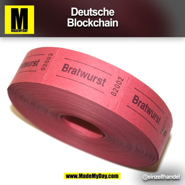 Deutsche<br />
Blockchain<br />
@einzellhandel<br />
(BILD)