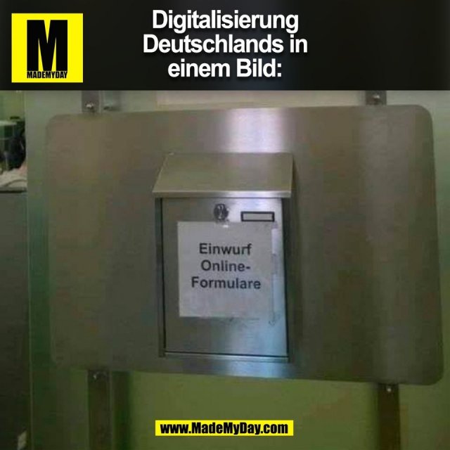 Digitalisierung<br />
Deutschlands in<br />
einem Bild:<br />
(BILD)