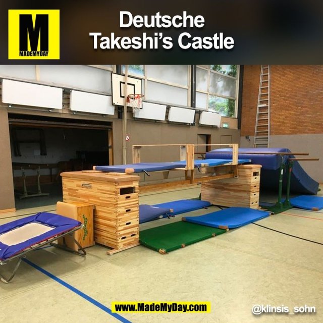 Deutsche<br />
Takeshi’s Castle<br />
(BILD)