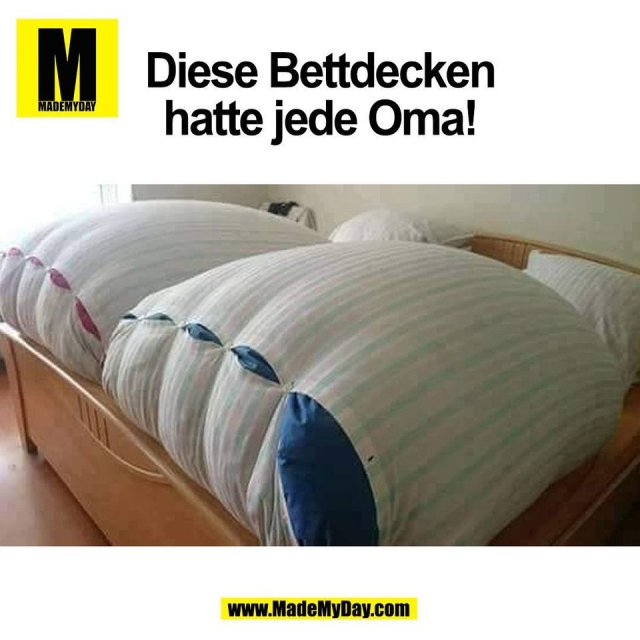 Diese Bettdecken<br />
hatte jede Oma!<br />
(BILD)