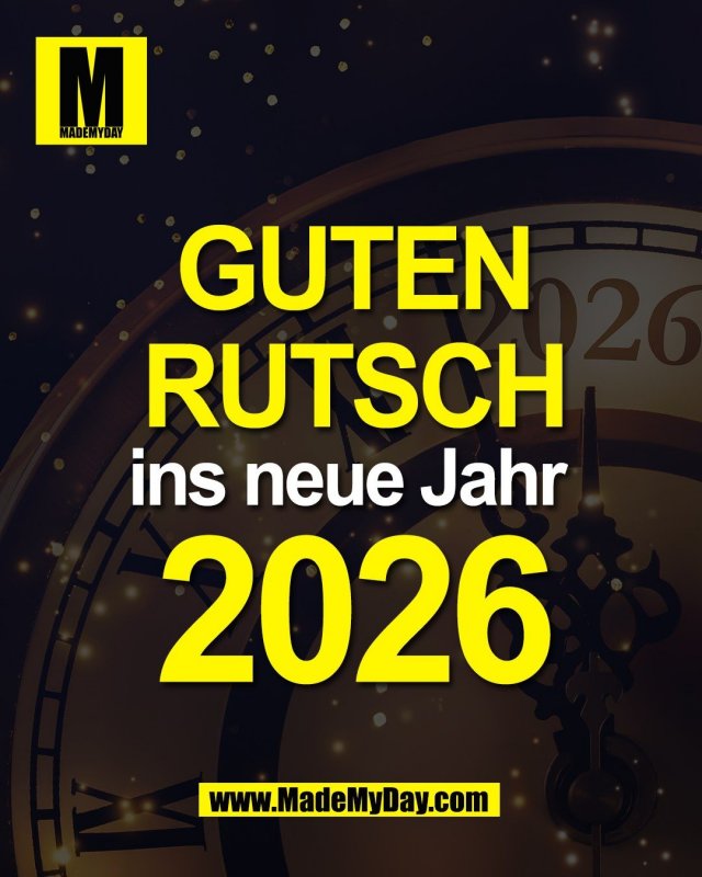 GUTEN<br />
RUTSCH<br />
ins neue Jahr <br />
2026